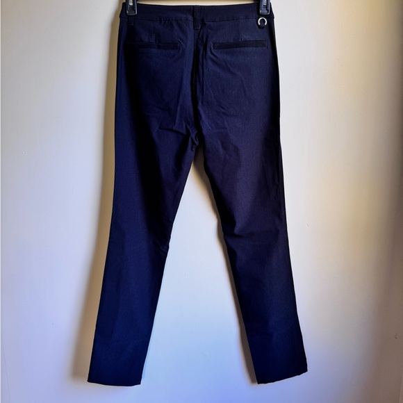 Daily Sports Women’s Ds Lyric Pants Size 6 Black Suede Texture Front Golf - Picture 6 of 7